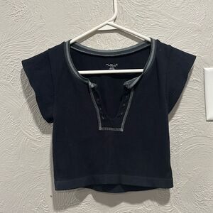 Out from Under Urban Outfitters Go for Gold seamless top Size M/L